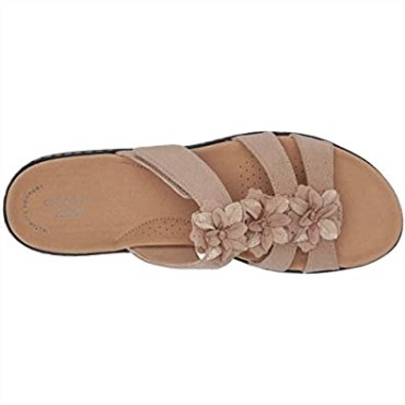 Sandalia Plana Mujer Laurieann Judi Sand Piel Sintetica Combi Clarks