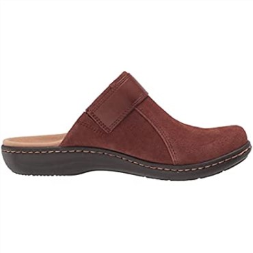 Zuecos Mujer Laurieann Strap Dark Tan Combi Clarks