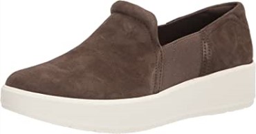 Zapatillas Mujer Layton Band Clarks Dark Olive Suede