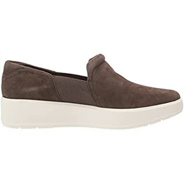 Zapatillas Mujer Layton Band Clarks Dark Olive Suede