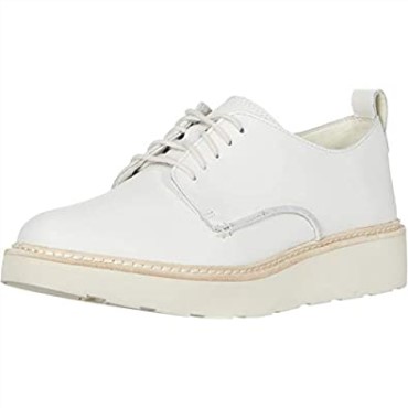 Zapatilla Mujer Layton Lace Clarks Piel Blanca