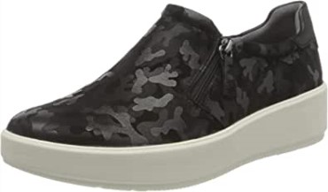 Zapatillas Mujer Layton Step Clarks Black Suede Interest