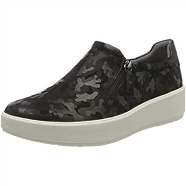 Zapatillas Mujer Layton Step Clarks Black Suede Interest