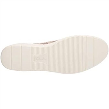 Zapatillas De Deporte Para Mujer Layton Step Clarks Ivory Suede Interest