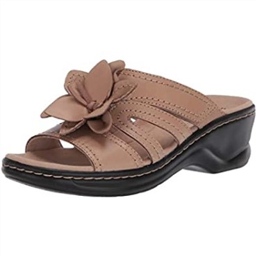 Sandalia Mujer Lexi Opal Clarks Sand Cuero