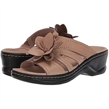 Sandalia Mujer Lexi Opal Clarks Sand Cuero