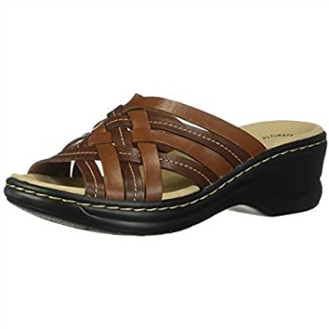 Sandalia Mujer Lexi Selina Clarks Caoba Ny Cuero