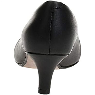 Zapatos De Salón De Mujer Linvale Crown Cuero Negro Clarks