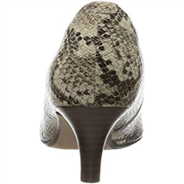 Linvale Mujer Jerica Pumps Clarks Gris Taupe Serpiente Taupe Serpiente