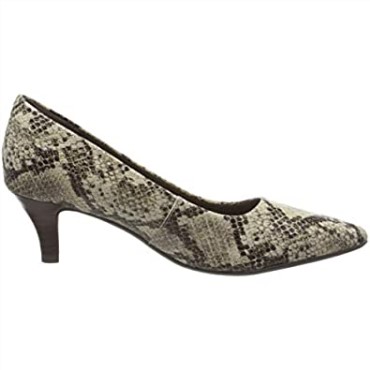 Linvale Mujer Jerica Pumps Clarks Gris Taupe Serpiente Taupe Serpiente
