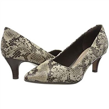 Linvale Mujer Jerica Pumps Clarks Gris Taupe Serpiente Taupe Serpiente