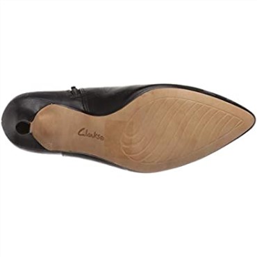 Linvale Mar Mujer Zapatos Clarks Negro Saloon Destalonados