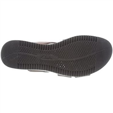 Sandalia Con Cuña Cruzada Lizby Para Mujer Clarks Marrón Oscuro Lea