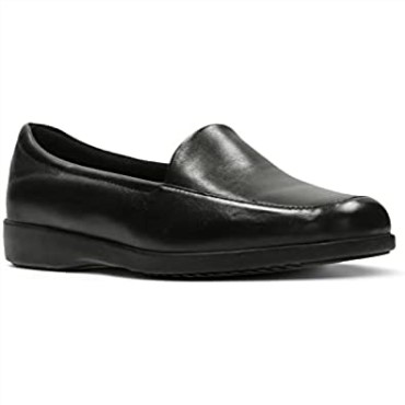 Mocasines Mujer Zapatos Georgia Negro Piel Clarks