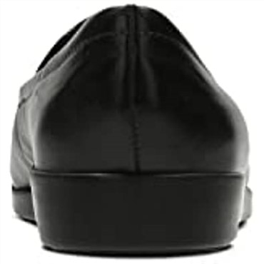 Mocasines Mujer Zapatos Georgia Negro Piel Clarks