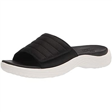 Sandalia Mujer Lola Surf Slide Clarks Textil Negro