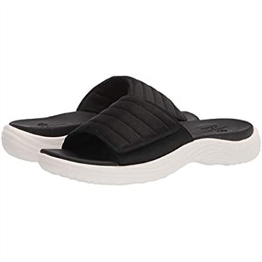 Sandalia Mujer Lola Surf Slide Clarks Textil Negro