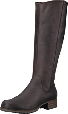Bota Moda Mujer Marana Trudy Piel Marron Oscuro Clarks