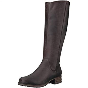 Bota Moda Mujer Marana Trudy Piel Marron Oscuro Clarks