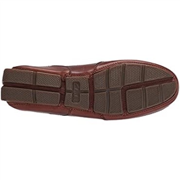 Mocasines De Mujer Markman Lace Cuero Marrón Oscuro Clarks