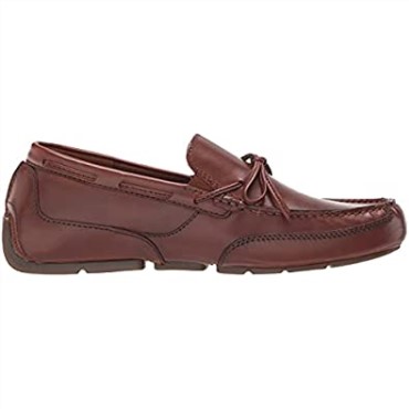 Mocasines De Mujer Markman Lace Cuero Marrón Oscuro Clarks