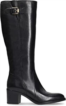 Mascarphone Mujer Ela Clarks Cuero Negro
