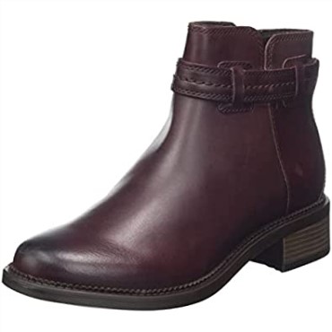 Botas Chelsea Maye Easy Mujer Marron Oscuro Lea Clarks