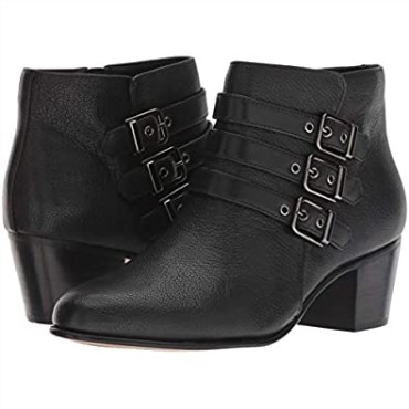 Bota De Moda Maypearl Milla Mujer Clarks Negro Piel Abatanada