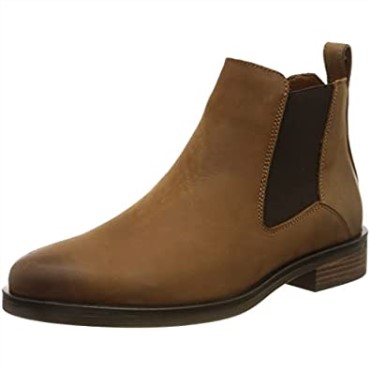 Botas Chelsea Memi Top Mujer Clarks Tan Oscuro Lea