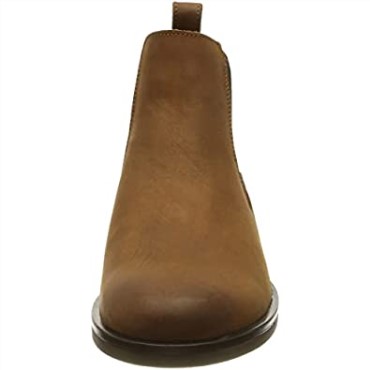 Botas Chelsea Memi Top Mujer Clarks Tan Oscuro Lea