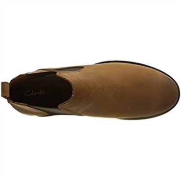 Botas Chelsea Memi Top Mujer Clarks Tan Oscuro Lea