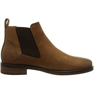 Botas Chelsea Memi Top Mujer Clarks Tan Oscuro Lea