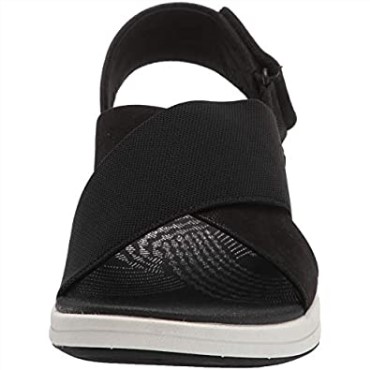 Sandalia Mujer Mira Sand Clarks Textil Negro
