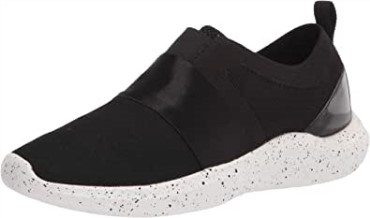 Sneaker Mujer Nova Lumis Clarks Textil Negro