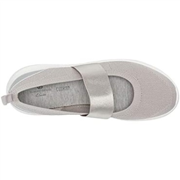 Zapatilla Mujer Nova Sol Clarks Punto Gris Claro