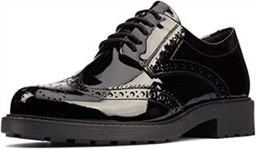 Zapatos De Mujer Orinoco 2 Limit Oxford Clarks Black Pat