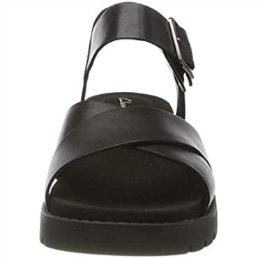 Sandalias Mujer Orinoco Strap Sling Back Negro Clarks
