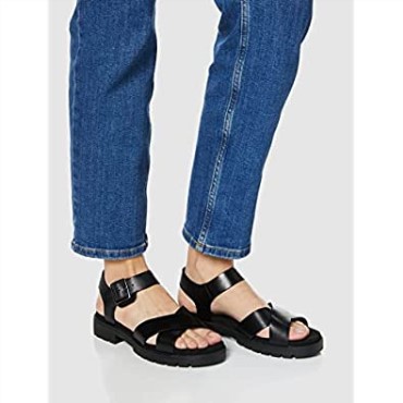 Sandalias Mujer Orinoco Strap Sling Back Negro Clarks