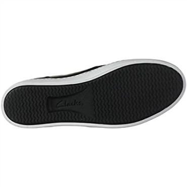 Zapatilla Mujer Pawley Bliss Clarks Cuero Negro