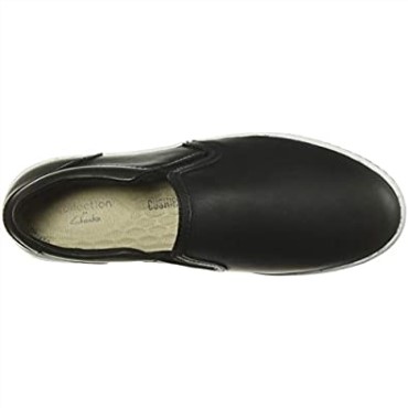 Zapatilla Mujer Pawley Bliss Clarks Cuero Negro