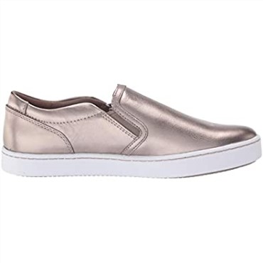 Zapatilla Mujer Pawley Bliss Clarks Pewter Metalizado Cuero