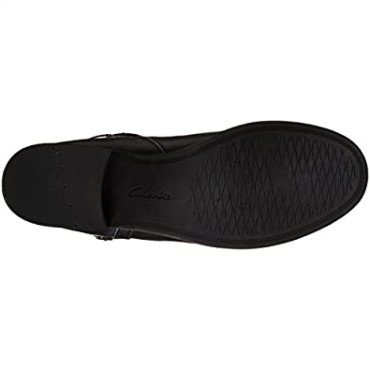 Bota De Montar Mujer Pita Topeka Clarks Piel Negra
