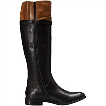 Bota De Montar Mujer Pita Topeka Clarks Piel Negra