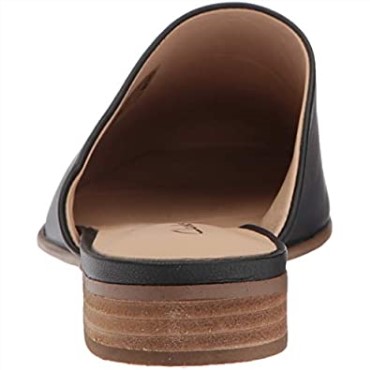Mule De Mujer Pure Blush En Piel Negra Clarks