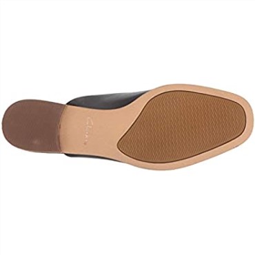 Mule De Mujer Pure Blush En Piel Negra Clarks