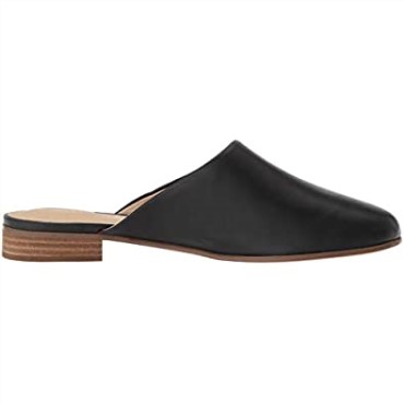 Mule De Mujer Pure Blush En Piel Negra Clarks