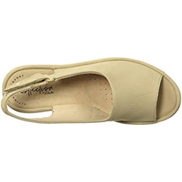 Sandalia Con Cuña Reedly Shaina Para Mujer Clarks Sand Nubuck