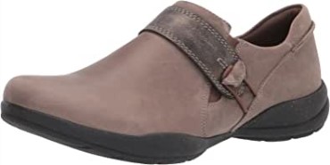 Mocasines Mujer Roseville Dot Clarks Dark Taupe Combi