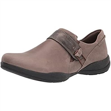 Mocasines Mujer Roseville Dot Clarks Dark Taupe Combi