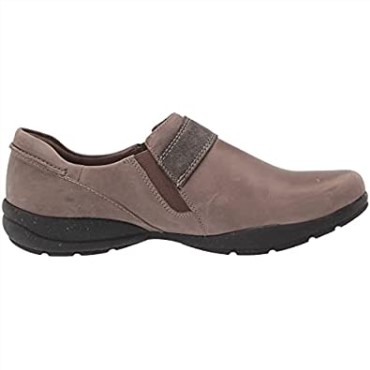 Mocasines Mujer Roseville Dot Clarks Dark Taupe Combi